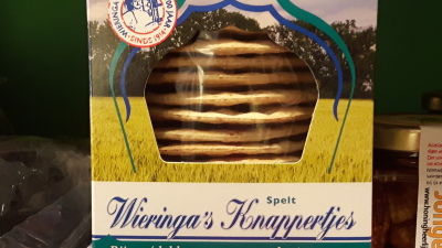 Groningse SpeltCrackers  van Wieringa
